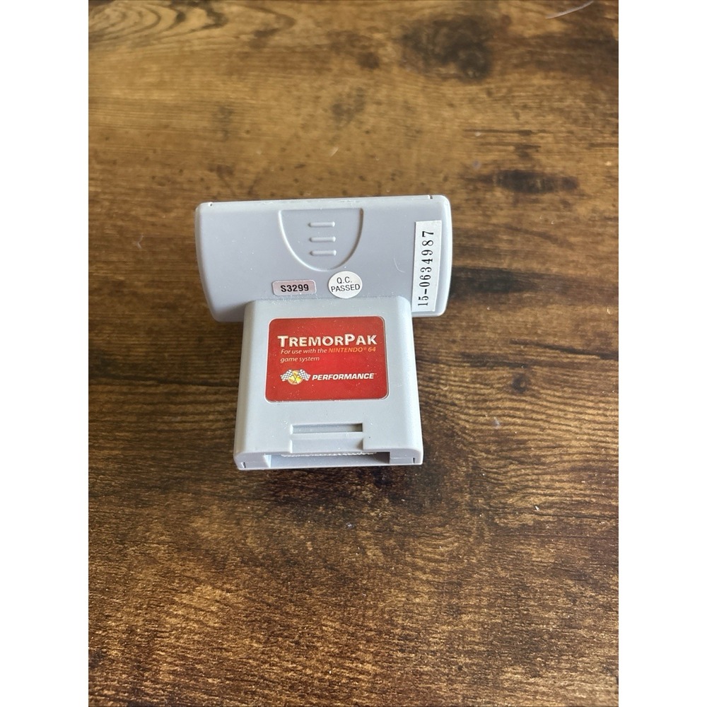 Tremor Pak Nintendo 64 N64 Controller Rumble Pak Pack Performance